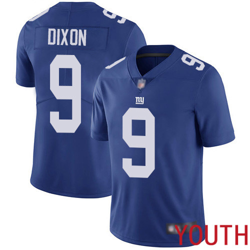 Youth New York Giants #9 Riley Dixon Royal Blue Team Color Vapor Untouchable Limited Player Football NFL Jersey